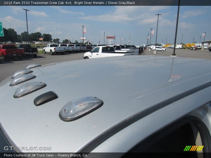 Bright Silver Metallic / Diesel Gray/Black 2016 Ram 3500 Tradesman Crew Cab 4x4