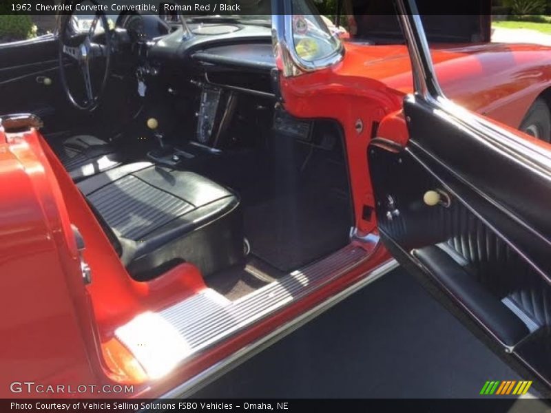 Roman Red / Black 1962 Chevrolet Corvette Convertible