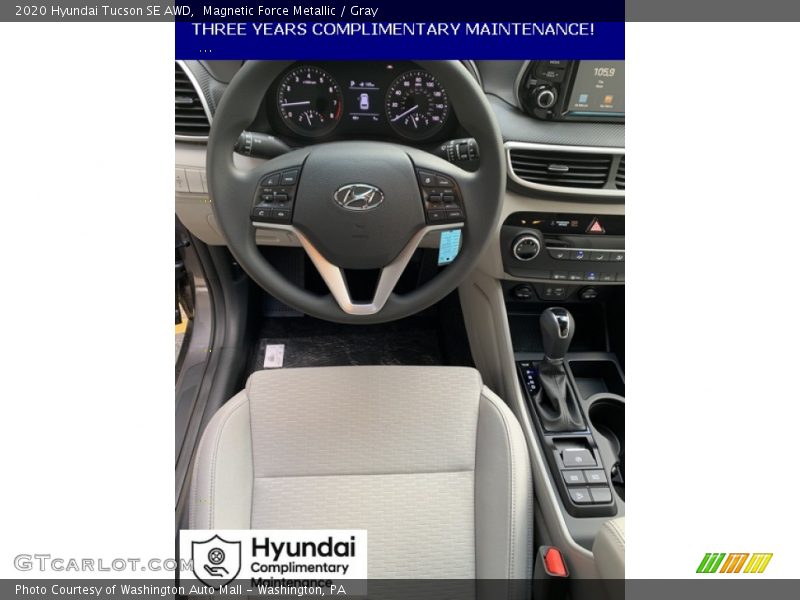 Magnetic Force Metallic / Gray 2020 Hyundai Tucson SE AWD
