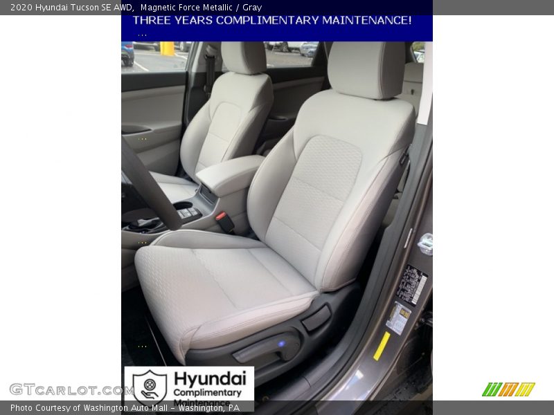 Magnetic Force Metallic / Gray 2020 Hyundai Tucson SE AWD