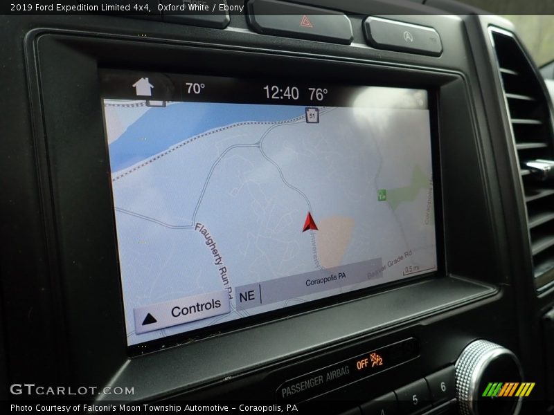 Oxford White / Ebony 2019 Ford Expedition Limited 4x4