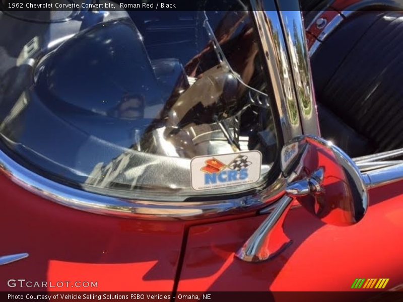 Roman Red / Black 1962 Chevrolet Corvette Convertible