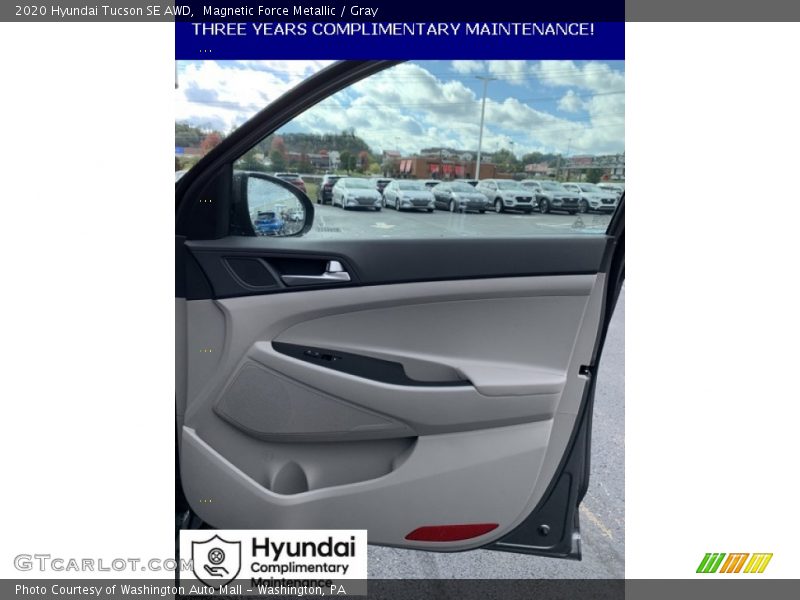 Magnetic Force Metallic / Gray 2020 Hyundai Tucson SE AWD