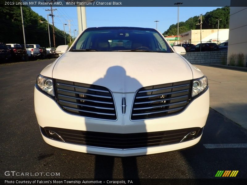 White Platinum / Charcoal Black 2019 Lincoln MKT Reserve AWD