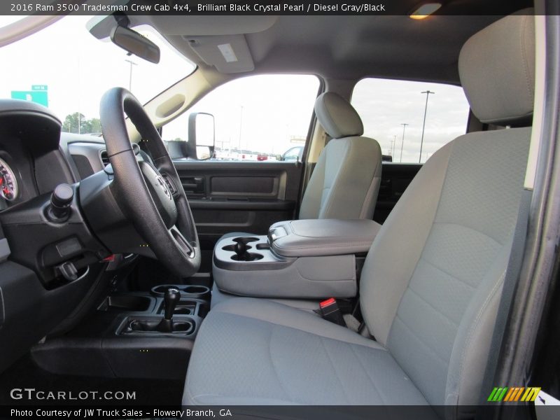 Front Seat of 2016 3500 Tradesman Crew Cab 4x4