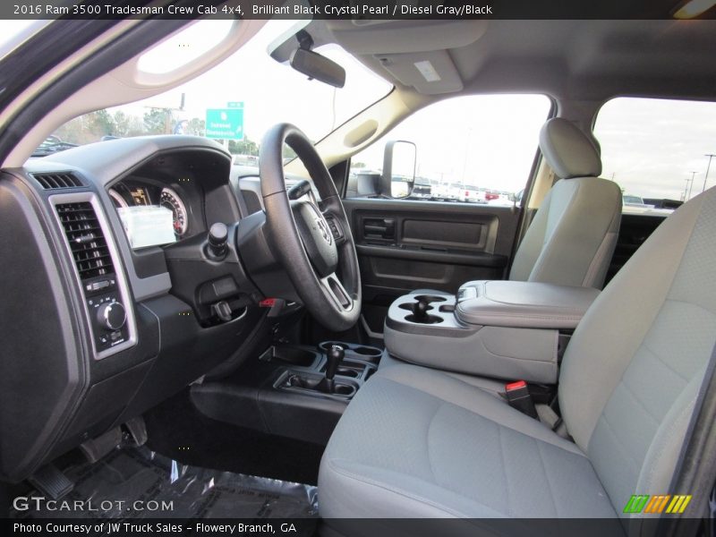 Front Seat of 2016 3500 Tradesman Crew Cab 4x4