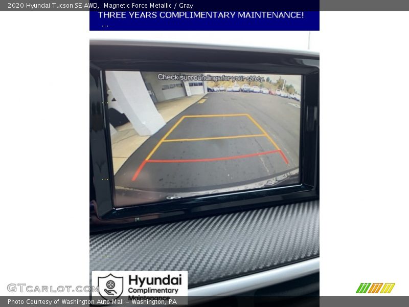 Magnetic Force Metallic / Gray 2020 Hyundai Tucson SE AWD