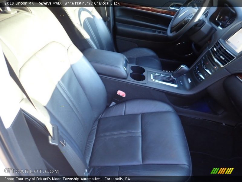 White Platinum / Charcoal Black 2019 Lincoln MKT Reserve AWD