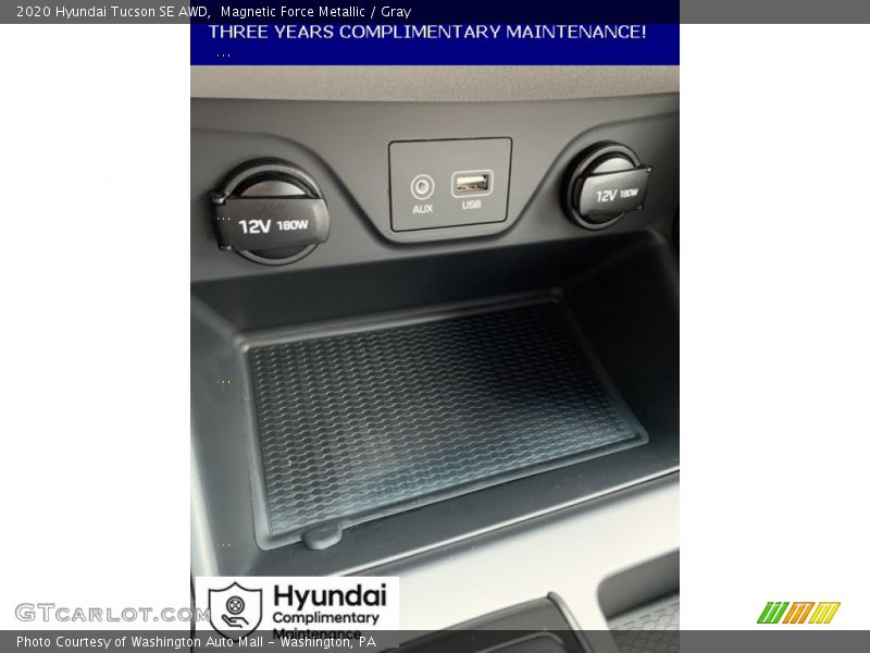 Magnetic Force Metallic / Gray 2020 Hyundai Tucson SE AWD