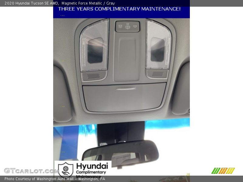 Magnetic Force Metallic / Gray 2020 Hyundai Tucson SE AWD
