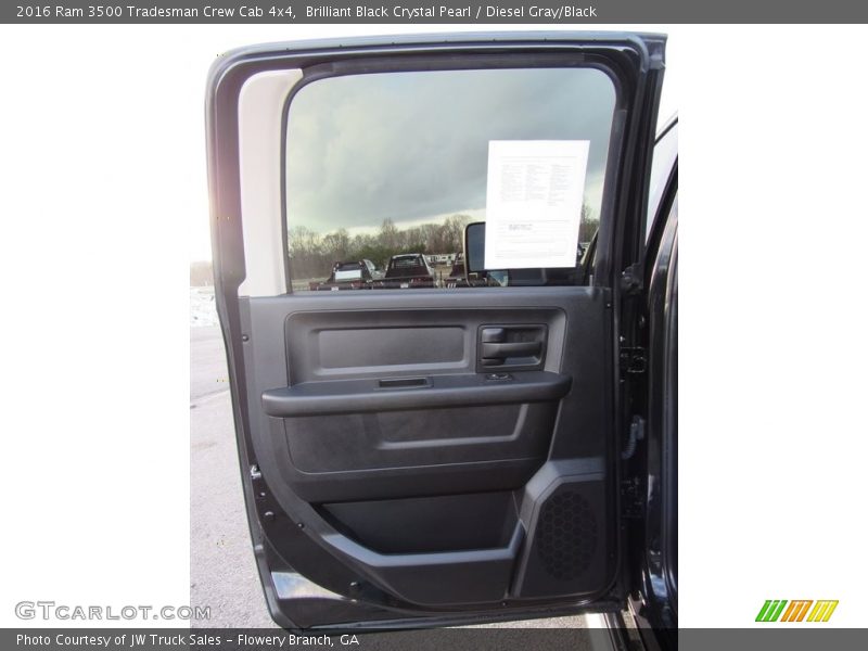 Door Panel of 2016 3500 Tradesman Crew Cab 4x4