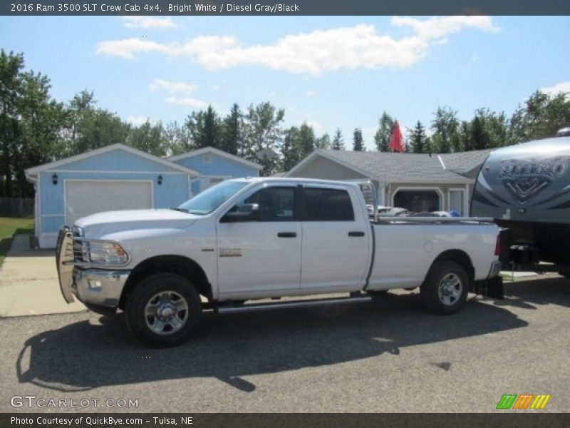  2016 3500 SLT Crew Cab 4x4 Bright White
