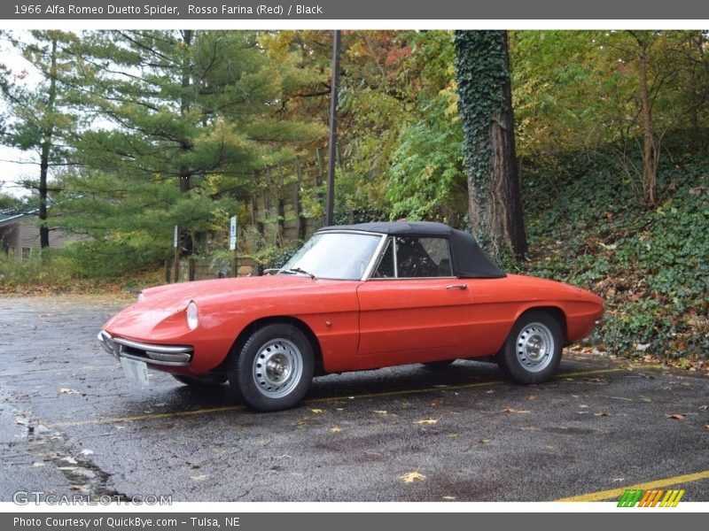 Front 3/4 View of 1966 Duetto Spider