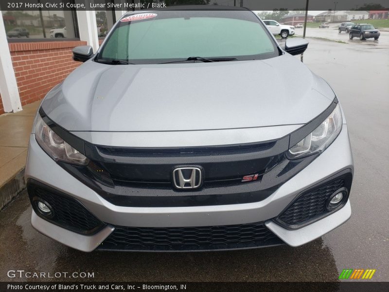 Lunar Silver Metallic / Black 2017 Honda Civic Si Coupe