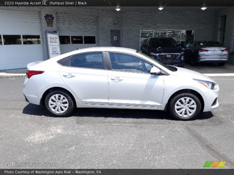 Olympus Silver / Black 2020 Hyundai Accent SE