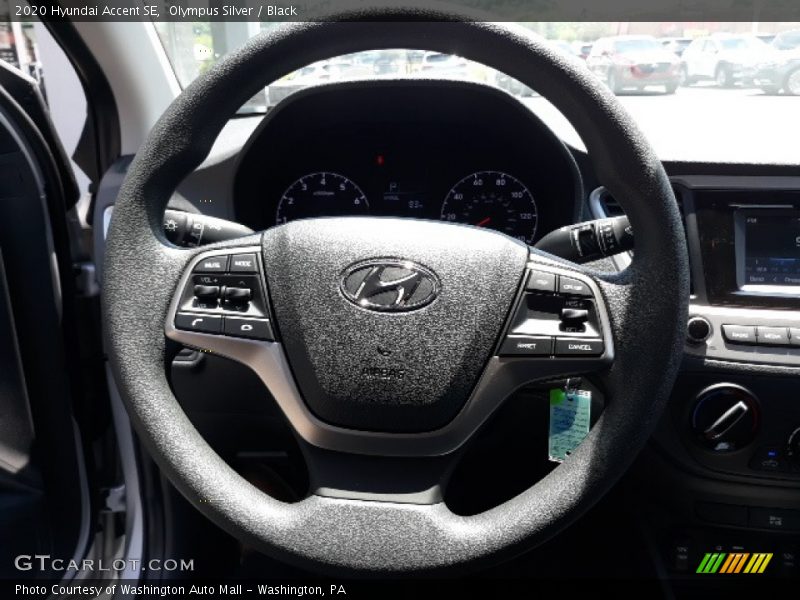 Olympus Silver / Black 2020 Hyundai Accent SE