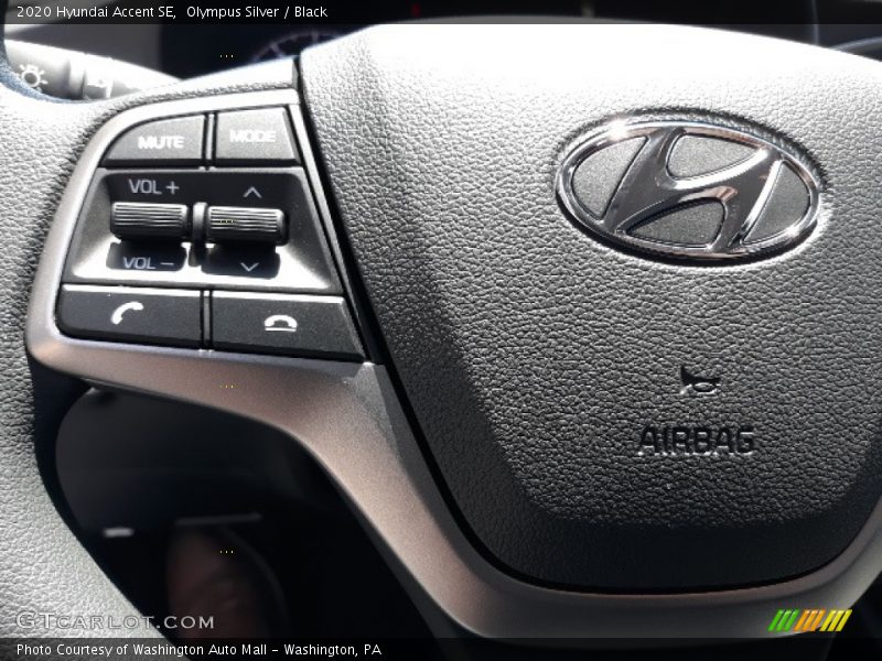 Olympus Silver / Black 2020 Hyundai Accent SE
