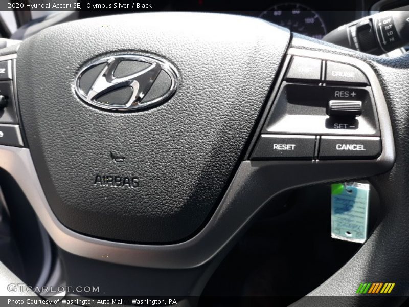 Olympus Silver / Black 2020 Hyundai Accent SE