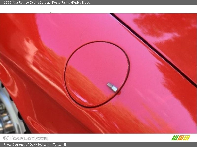 1966 Alfa Romeo Duetto Fuel Door - 1966 Alfa Romeo Duetto Spider