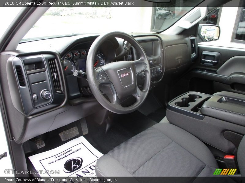  2018 Sierra 1500 Regular Cab Dark Ash/Jet Black Interior