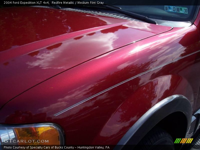 Redfire Metallic / Medium Flint Gray 2004 Ford Expedition XLT 4x4