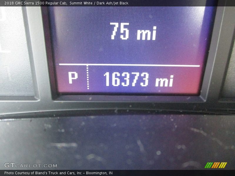 Summit White / Dark Ash/Jet Black 2018 GMC Sierra 1500 Regular Cab