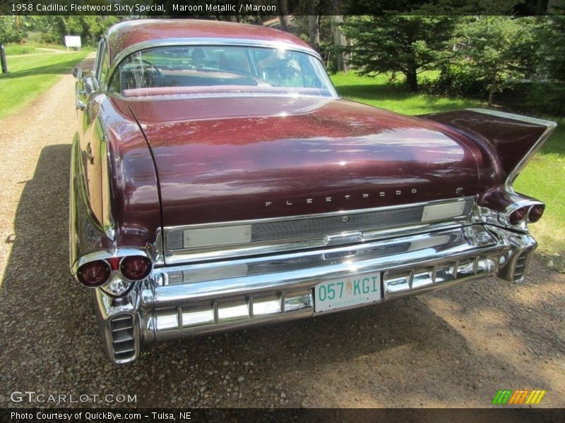  1958 Fleetwood Sixty Special Maroon Metallic