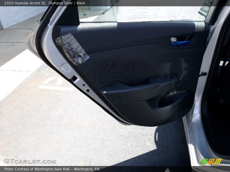 Olympus Silver / Black 2020 Hyundai Accent SE