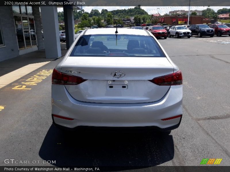 Olympus Silver / Black 2020 Hyundai Accent SE