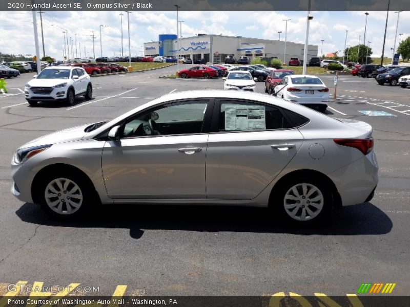Olympus Silver / Black 2020 Hyundai Accent SE