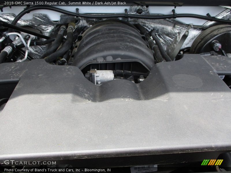 Summit White / Dark Ash/Jet Black 2018 GMC Sierra 1500 Regular Cab