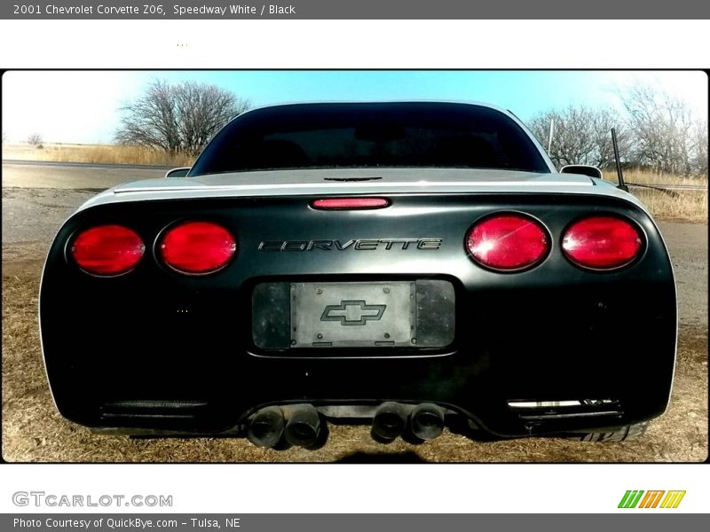 Speedway White / Black 2001 Chevrolet Corvette Z06