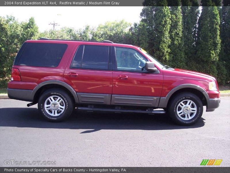 Redfire Metallic / Medium Flint Gray 2004 Ford Expedition XLT 4x4