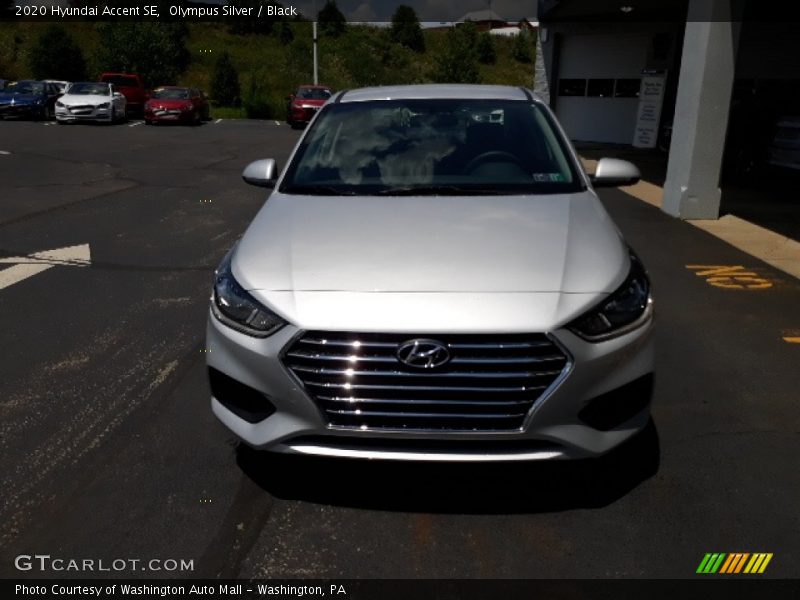 Olympus Silver / Black 2020 Hyundai Accent SE