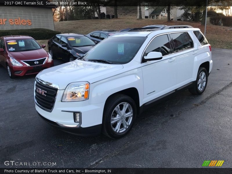 Summit White / Jet Black 2017 GMC Terrain SLE