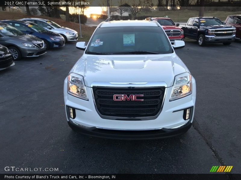 Summit White / Jet Black 2017 GMC Terrain SLE