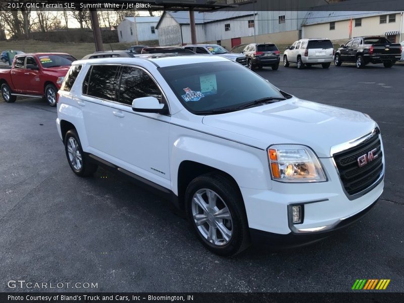 Summit White / Jet Black 2017 GMC Terrain SLE