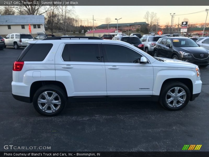 Summit White / Jet Black 2017 GMC Terrain SLE