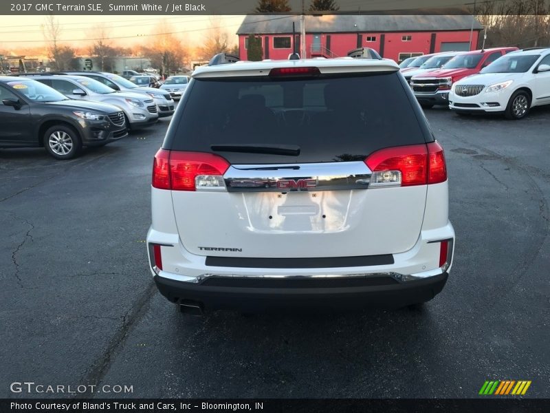 Summit White / Jet Black 2017 GMC Terrain SLE