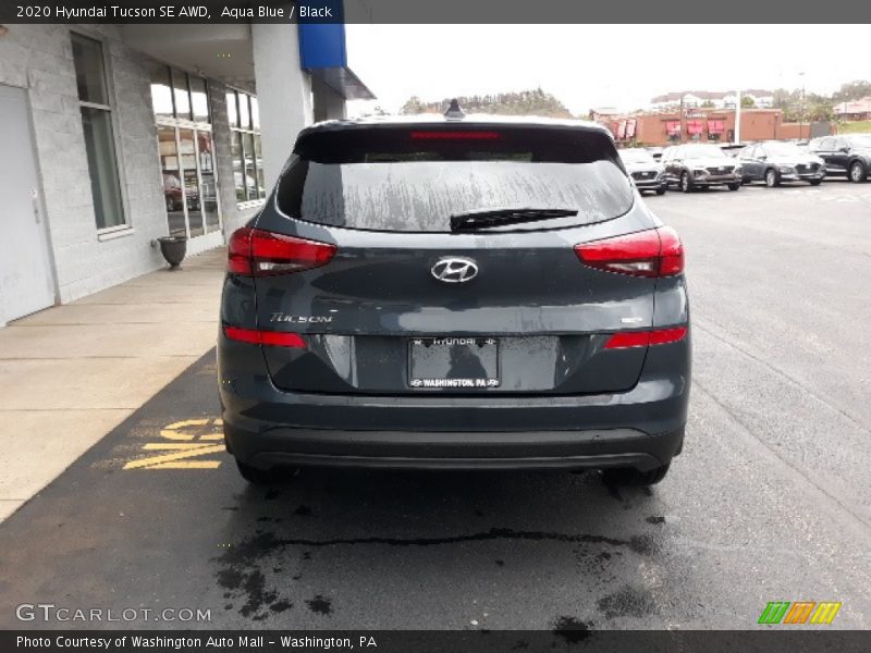 Aqua Blue / Black 2020 Hyundai Tucson SE AWD