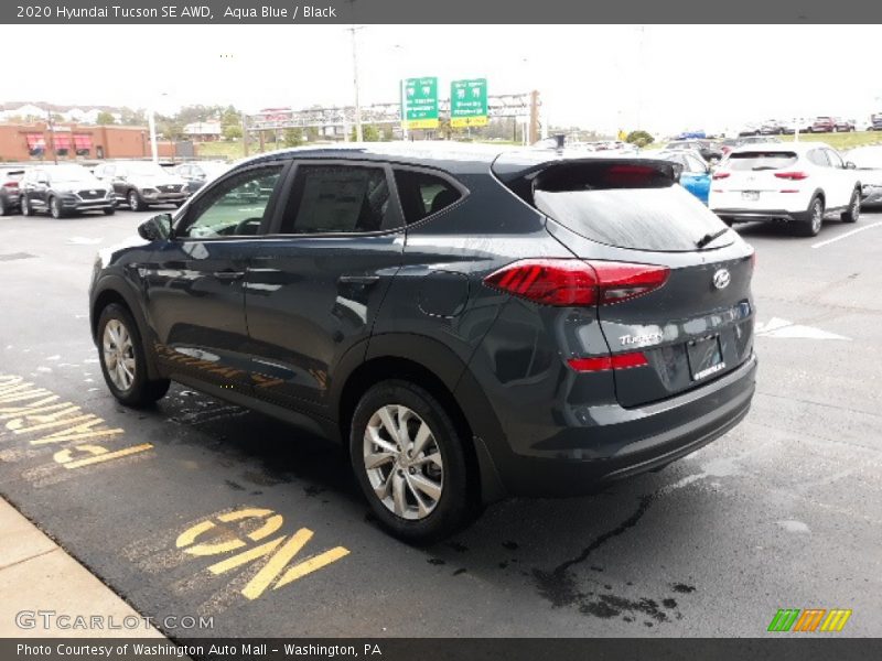 Aqua Blue / Black 2020 Hyundai Tucson SE AWD