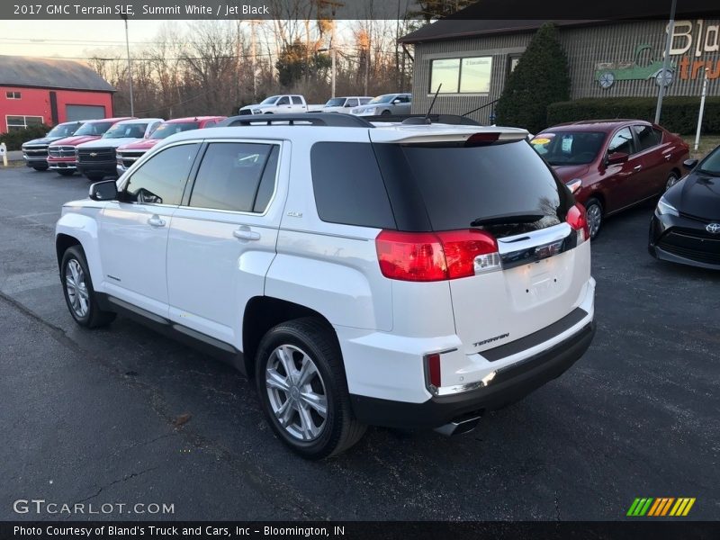 Summit White / Jet Black 2017 GMC Terrain SLE