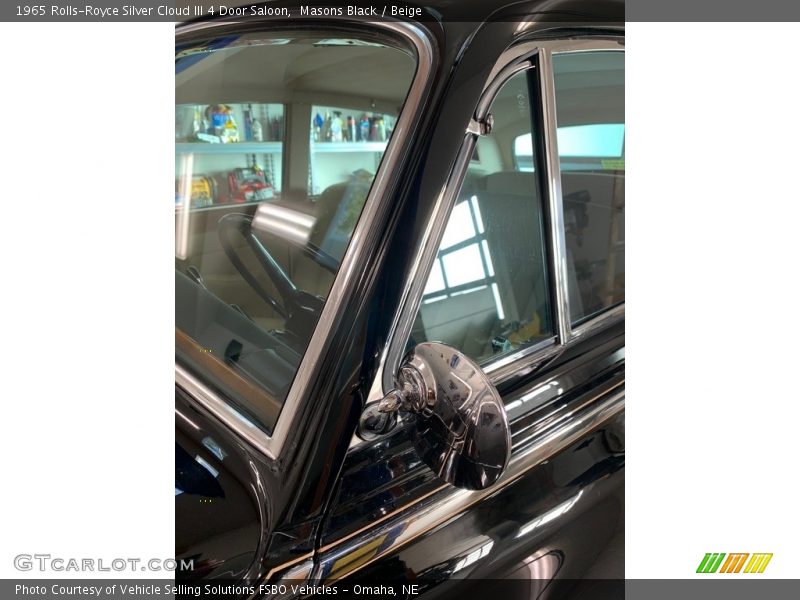 Masons Black / Beige 1965 Rolls-Royce Silver Cloud III 4 Door Saloon
