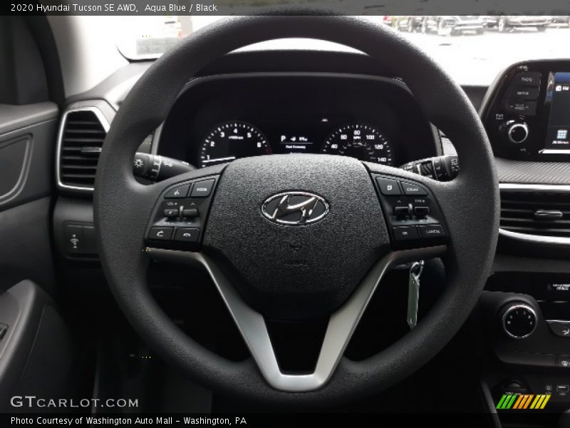 Aqua Blue / Black 2020 Hyundai Tucson SE AWD