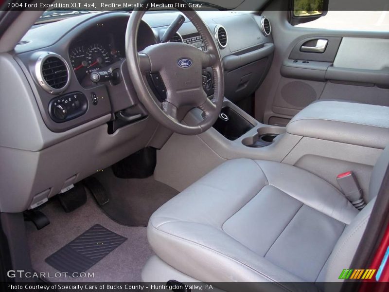 Redfire Metallic / Medium Flint Gray 2004 Ford Expedition XLT 4x4