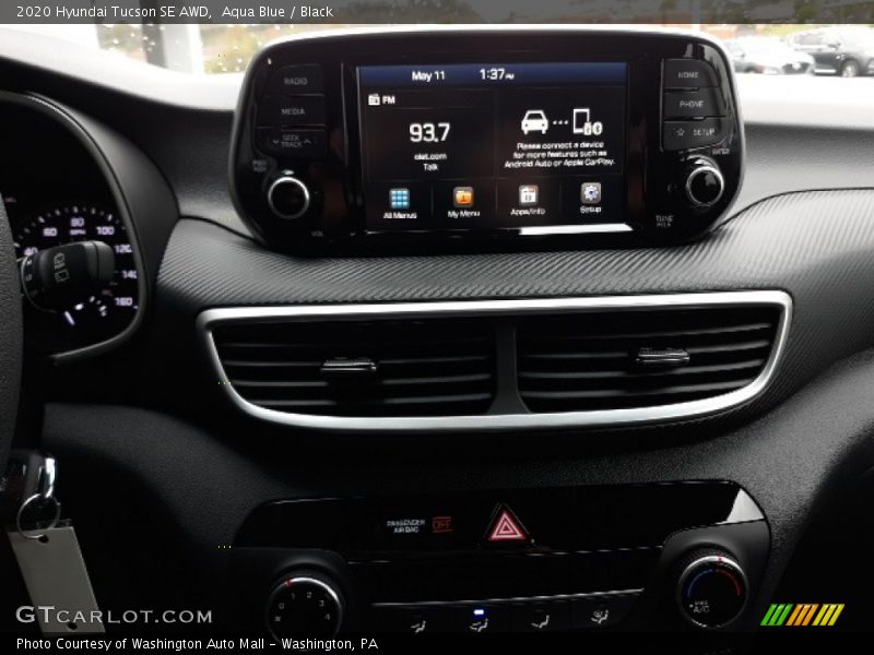 Aqua Blue / Black 2020 Hyundai Tucson SE AWD