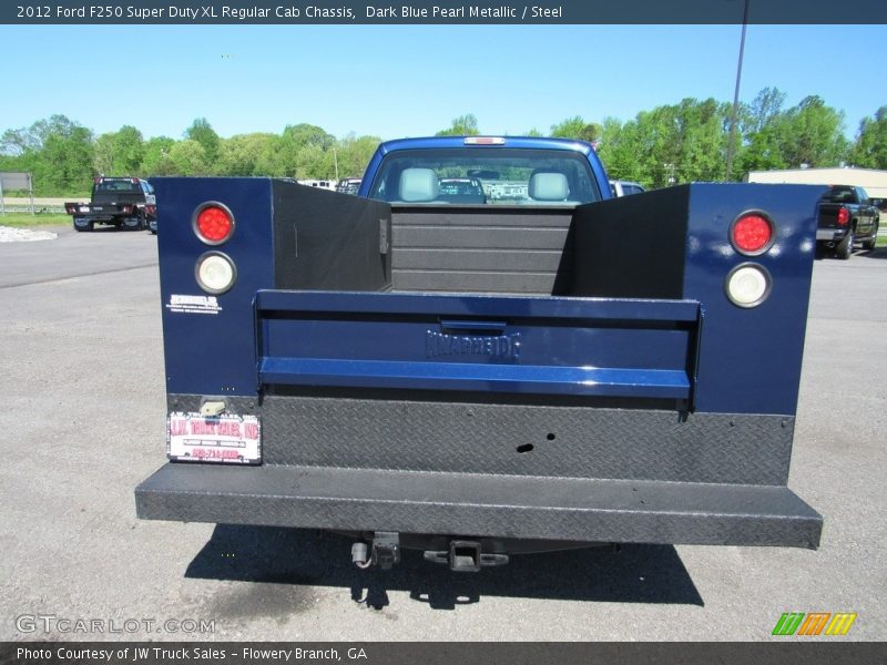 Dark Blue Pearl Metallic / Steel 2012 Ford F250 Super Duty XL Regular Cab Chassis