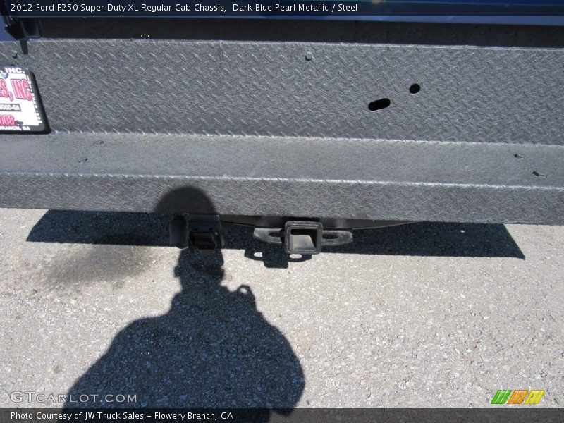 Dark Blue Pearl Metallic / Steel 2012 Ford F250 Super Duty XL Regular Cab Chassis