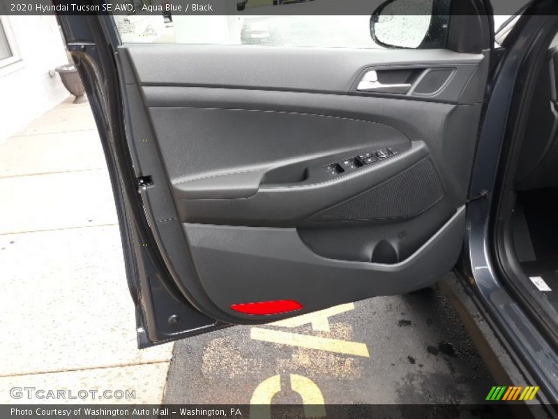 Aqua Blue / Black 2020 Hyundai Tucson SE AWD