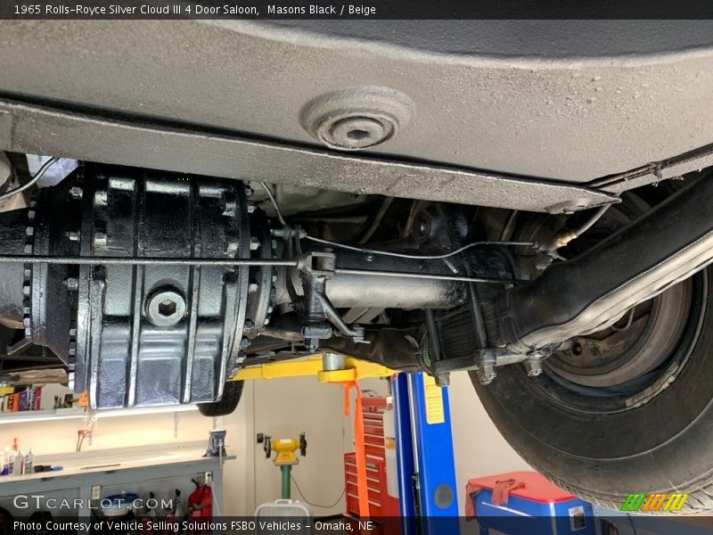 Undercarriage of 1965 Silver Cloud III 4 Door Saloon